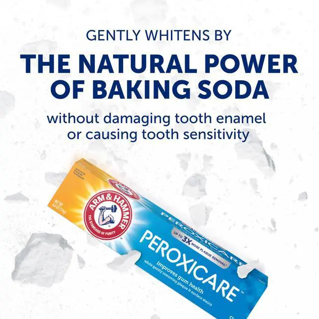Alt view image 5 of 7 - Peroxicare Toothpaste for Gum Health, Baking Soda Toothpaste, Clean Mint, 6.0 oz (Pack of 4