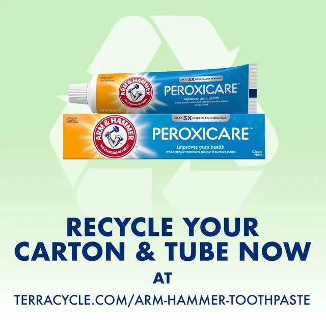 Alt view image 7 of 7 - Peroxicare Toothpaste for Gum Health, Baking Soda Toothpaste, Clean Mint, 6.0 oz (Pack of 4