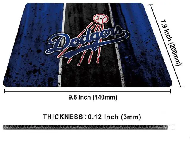Alt view image 3 of 4 - Supercool Design Gaming Mouse Pad, Sport Square Theme Mousepad Waterproof Mouse Pad Non-Slip Rubber Base MousePads for Office Home Desk Decor Desk Accessories Desk Pad for Office Mouse Pads for Desk