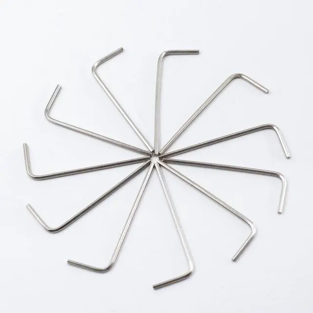 Alt view image 3 of 6 - 24pcs 1.5mm Hex Key Wrench, L-Shape Allen Wrench Hex Key, Solid Steel Six-Edge Screw Driver, Hexagon Head Repairing Tool