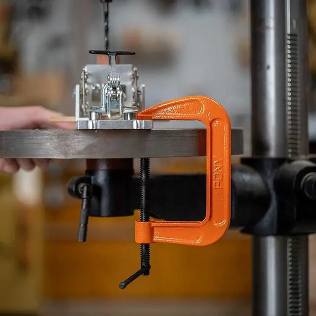 Alt view image 2 of 7 - Jorgensen 2660 6-Inch C-Clamp, Orange