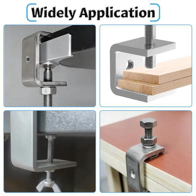 Alt view image 6 of 6 - Heavy-Duty 46mm Small C-Clamp, Small Screw Clamp
