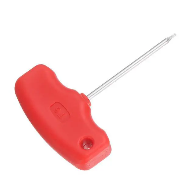 Alt view image 3 of 6 - Torx Screwdriver T6 CR-V Steel T Handle Star Key Wrench for CNC Lather Tool Holder
