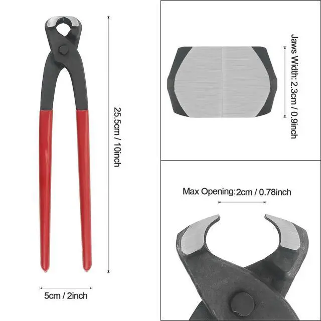 Alt view image 4 of 7 - 304 Stainless Steel Single Ear Hose Clamps with Pincers Kit (90 PCS)