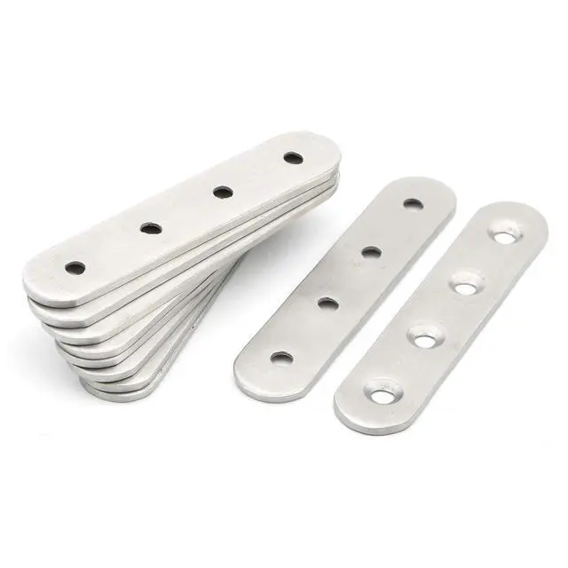 Alt view image 4 of 7 - 3.8 inch Stainless Steel Flat Mending Repair Plate, Pack of 10