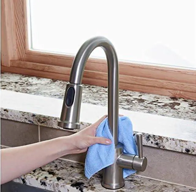 Alt view image 2 of 3 - 16 x 16 Microfiber Ultra-Absorbent Cloths, 6 Pack, Trap and Hold Dust and Dirt, All-Purpose Scrubbing Cloths, Household Cleaning Tools, Dusting Supplies