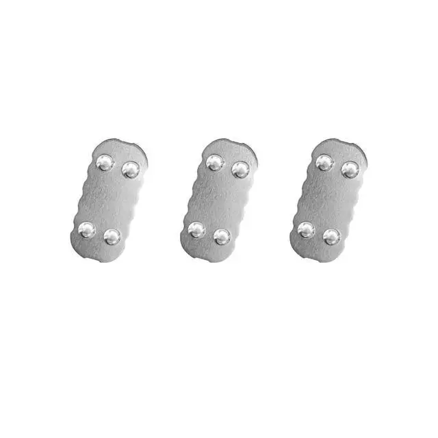 Alt view image 2 of 7 - 3 Pieces Screens and 2 Mouthpiece Compatible Accessories, 5+2 Cleaning Kits and Adjustable Sandwich Pusher 3D Bottom Hardware Set and 1 Spoon Replacement Accessories Parts