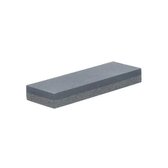 Alt view image 2 of 2 - Abrasives - 07660787933 Economy Tool & Knife Sharpener, Course/Fine Combination Benchstone, 6" x 2" x 3/4" Retail Pack, Black