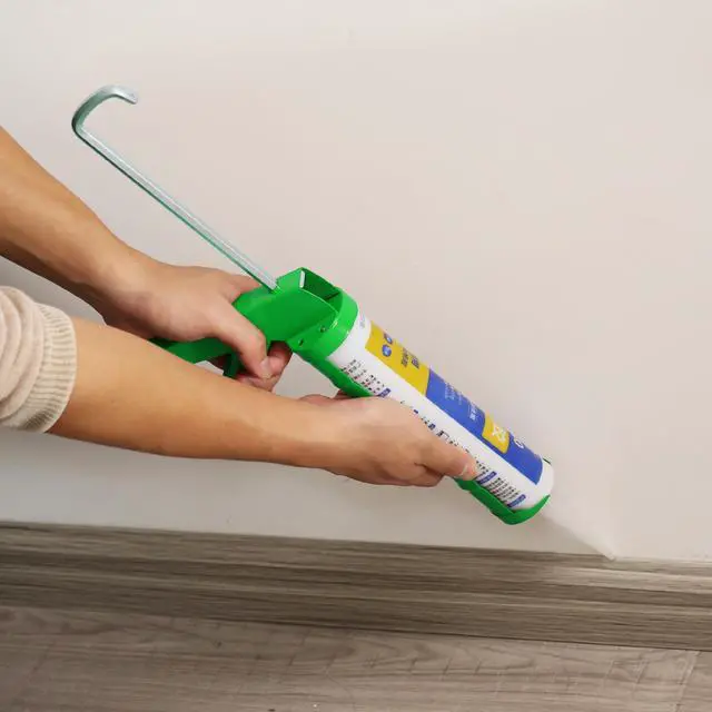 Alt view image 5 of 6 - Caulking Silicone Gun, 10:1 Thrust Ratio, Hand Caulking Guns, No Drip