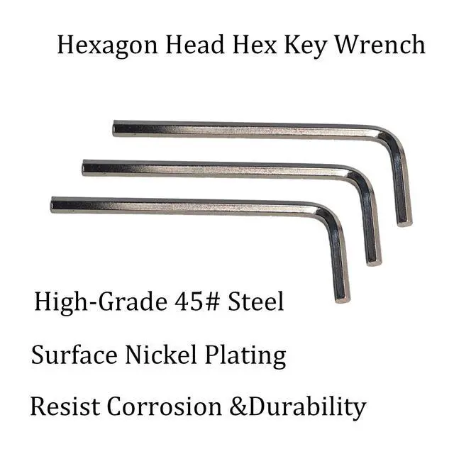 Alt view image 4 of 6 - 20PCS 4mm Hex Key Set, L-Shaped Allen Wrench, Metric Hexagon Head Tool for Furniture Assembly and Repair Tasks