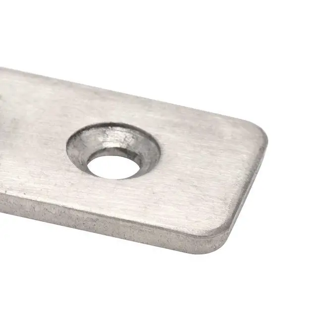 Alt view image 4 of 7 - Door Pivot Hinge Pin, Stainless Steel Rotating Hidden Door Pivot Hinge Household Glass Door Accessories Hardware Supplies