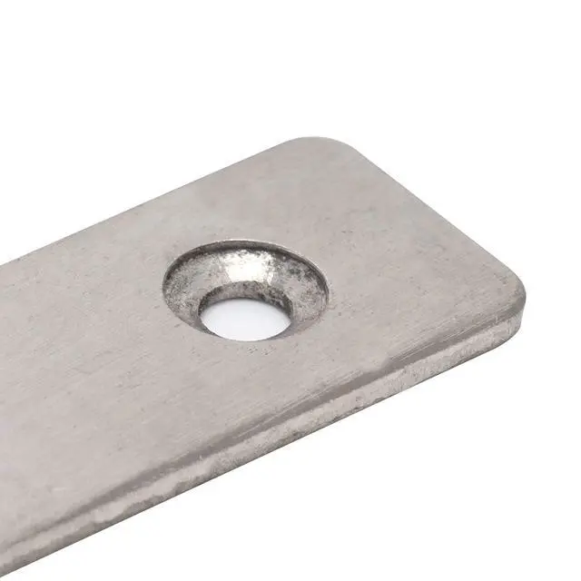 Alt view image 5 of 7 - Door Pivot Hinge Pin, Stainless Steel Rotating Hidden Door Pivot Hinge Household Glass Door Accessories Hardware Supplies