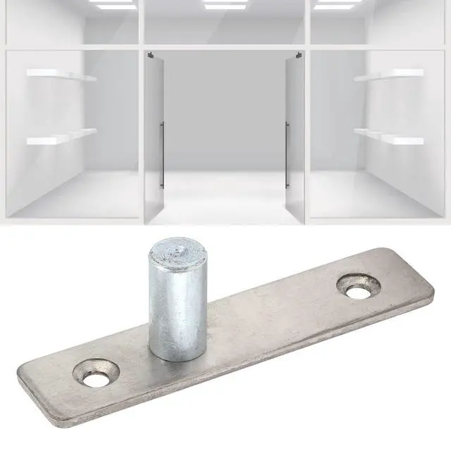 Alt view image 7 of 7 - Door Pivot Hinge Pin, Stainless Steel Rotating Hidden Door Pivot Hinge Household Glass Door Accessories Hardware Supplies
