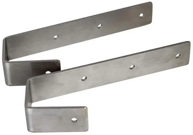 Main image of Bunk Bed Ladder Hooks, Hook Hardware Heavy Duty Hook Brackets for Bed Decoration Tool,Inside Width 1.6-2.3 x Length 6.3,Pack of 2