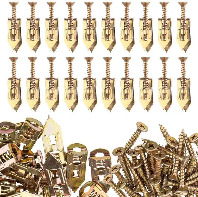Main image of Fixion Tools Drywall Anchors for Hanging Household Mirrors, 100Pcs