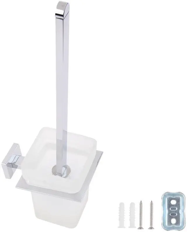 Main image of Euro Toilet Brush Holder - Polished Chrome