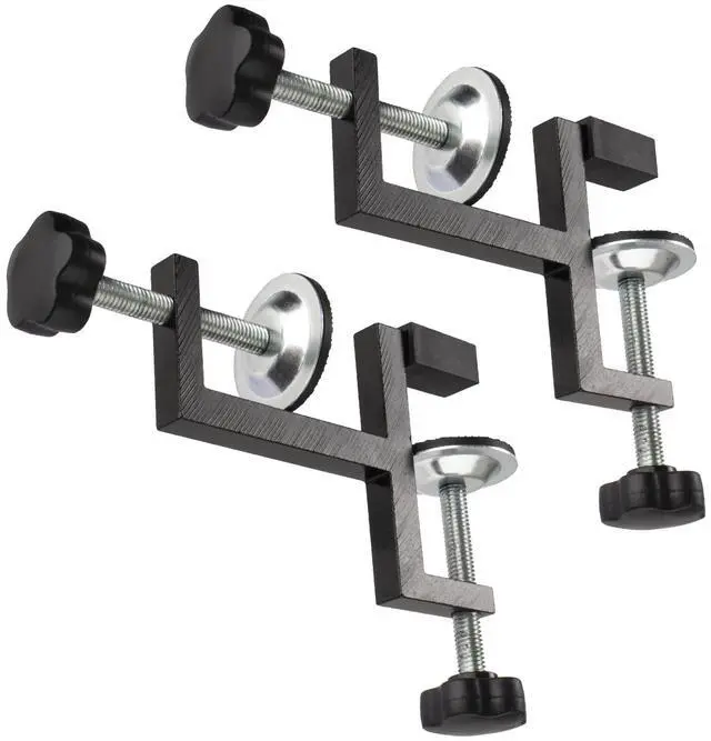 Main image of 2 Pack Y-Clamps for Woodworking Clamping,Household Table Desk Clamps,Aluminium Carbon Steel Heavy Duty Welding Cutting Drilling Clamping for Wood,Plastic and Workpieces Fixed