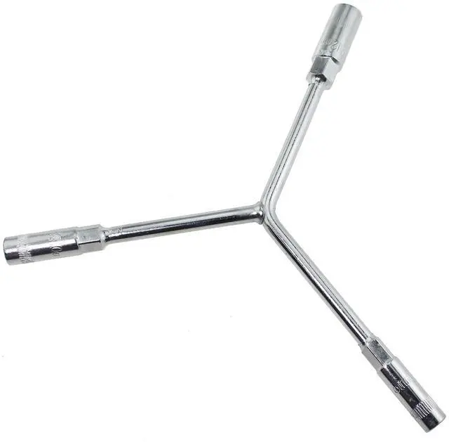 Main image of Y Shaped Three Way Socket Wrench 8/10/12mm High Carbon Steel Torque Spanner Automotive and Motorcycle Repair Hardware Tool Suitable for Electronic Devices and Mechanical Tool
