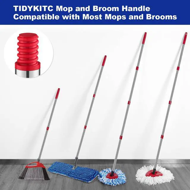 Alt view image 2 of 6 - Mop Handle Replacement for O-Cedar Spin Mop Head, Mop Stick for O-Cedar