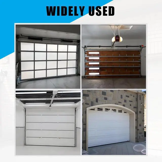 Alt view image 7 of 7 - Garage Door Hinge Quiet Roller Sleeves Hardware Tools Roller and Shaft Gaskets for Quiet Garage Door Rollers Bearing Compatible with New Rollers or Rollers with Clean Stems (22Pcs)