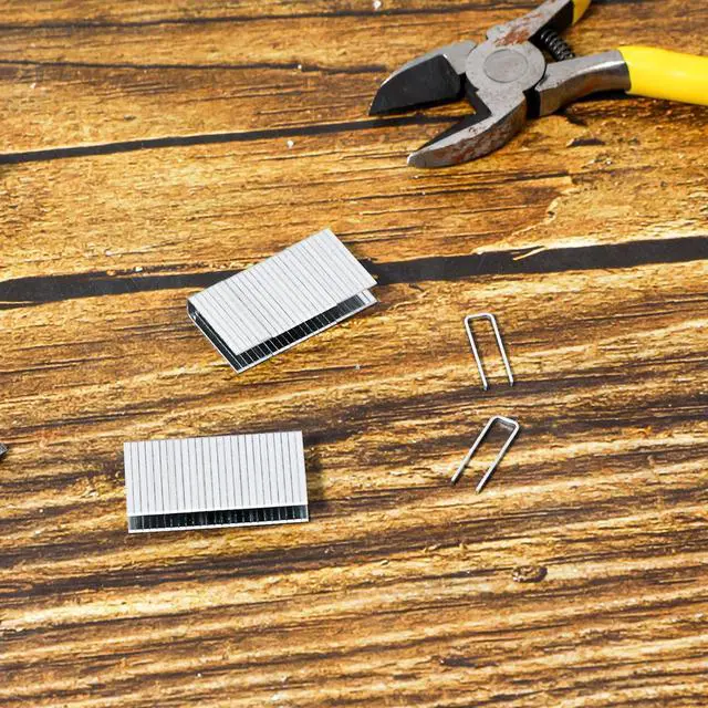 Alt view image 3 of 7 - 80 Pieces Repair Plantation Shutters Tool, Plantation Shutter Louvers Fasteners Hardware Kit Household Windows Blind Tilt Rod Staples Louvers Staples for Blind Repairing Supplies (1.9 x 0.5 cm)