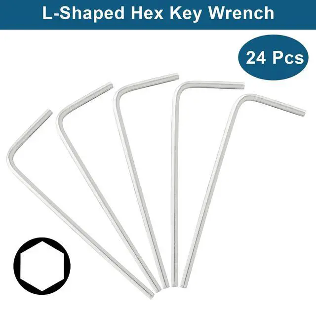 Alt view image 3 of 5 - 1.5mm Hex Key Wrench Set, 24 Pcs, L Shaped Allen Key Set