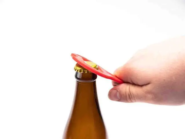 Alt view image 3 of 5 - Universal Easy Open Multi Tool Pry Accessory for Drinks, Paint Cans, Household Fixtures and More. Durable Plastic Gadget Wedges, Pries and Opens Stuck Home Air Filter Covers, Lids or Latches