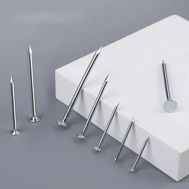 Alt view image 7 of 7 - 400pcs Hardware Nails for Hanging Pictures,Up to 2 inch long, Finishing Nails Assortment Kit for Wall Art Decor, Small Nails for home use,5 sizes Picture Hanging Nails, Wall Nails,Wood Nails