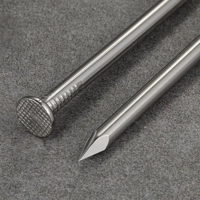 Alt view image 4 of 5 - 430pcs Stainless Steel 304 Nails Kit, Hanging Nails Kit, Wall Nails Kit, Dowels Kit, Long Nails Kit