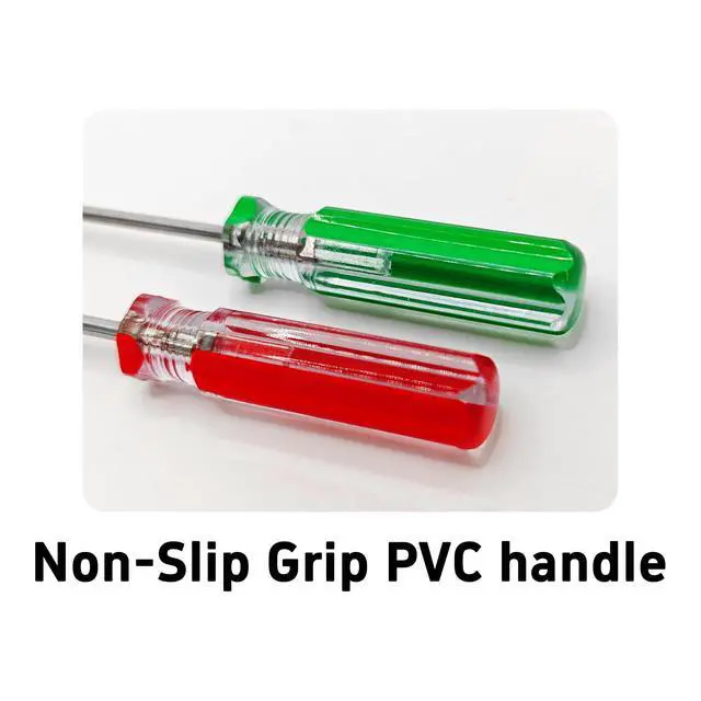 Alt view image 5 of 7 - 4Pcs 3mm Magnetic Screwdriver Set, Phillips and Slotted Head Tips with 3 inch Steel Shaft, Professional Hand Tools for Computer Electronics Home Repair