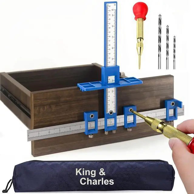 Main image of Cabinet Hardware Jig&Auto Center Punch&Point Drill Bits