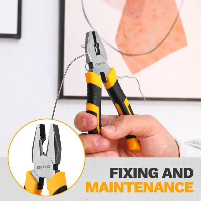 Alt view image 4 of 7 - 94 Piece Tool Set Household DIY Tool Kit for Men with Storage Toolbox, Small Basic Hand Tool Box Set for Home Repair, DIY, Apartment, Office, Orange