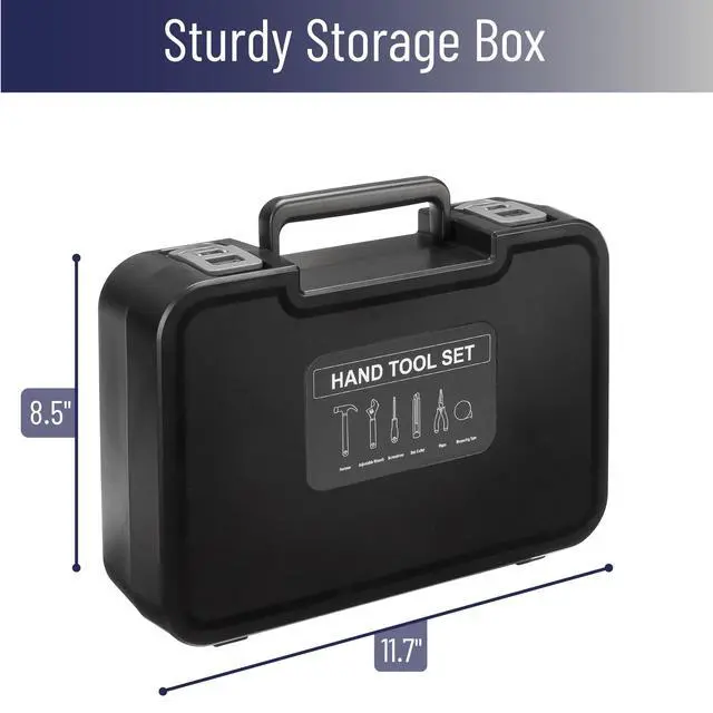Alt view image 3 of 7 - Household Tool Kit, Small Tool Kit, Tool Set for Home, Small Tool Box Set