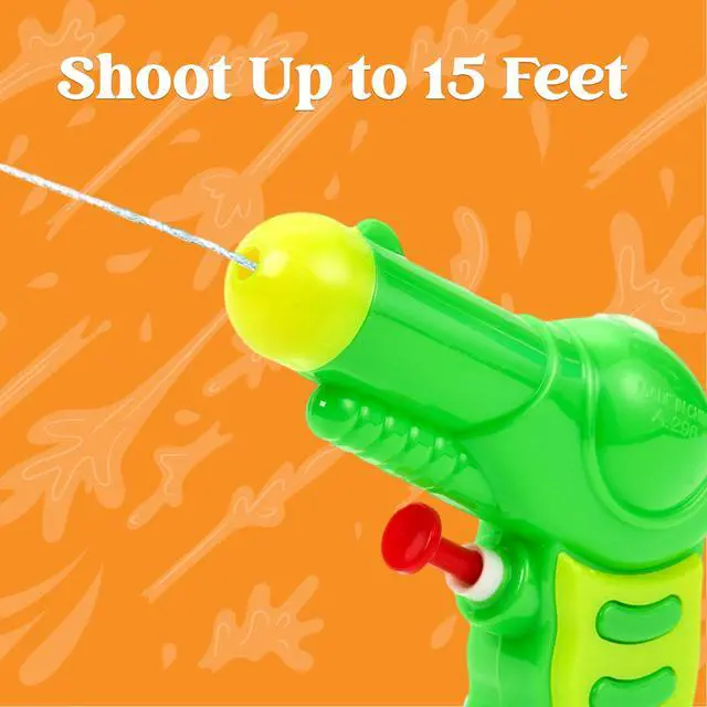 Alt view image 4 of 7 - 6 Pack Mini Water Guns for Kids, Small Squirt Guns Blaster Pool Toys for Boys Girls Summer Gifts for Party Favors Outdoor Water Fighting Toys