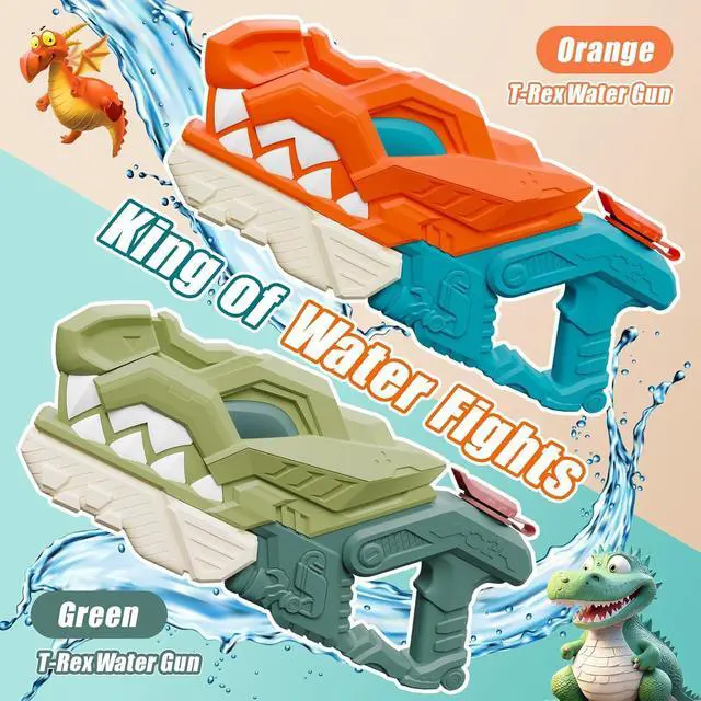 Alt view image 6 of 6 - Water Gun for Kids, Squirt Guns Range Up to 32Ft Powerful Water Blaster for Summer Pool Beach Party Toys, Water Fighting Summer Toys for Kids Ages 8-12