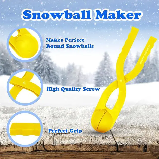 Alt view image 2 of 7 - Happy Snowball Maker (Yellow)
