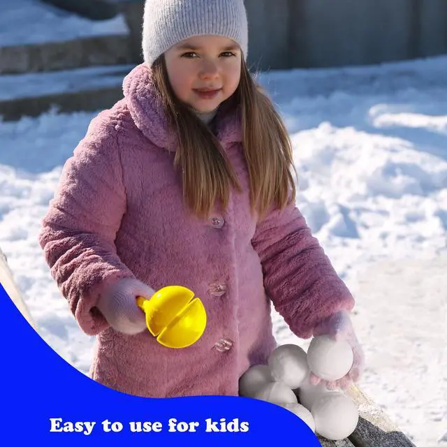 Alt view image 5 of 7 - Happy Snowball Maker (Yellow)