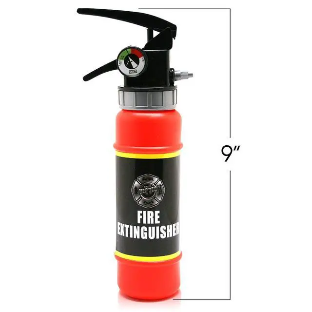Alt view image 3 of 6 - Fire Extinguisher Squirter Toy - Pack of 2-9 Inch Water Extinguisher with Realistic Design -Fun Outdoor Summer Toy - Great Firefighter Accessories for Kids - Novelty Gag Gift