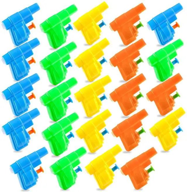 Main image of 24PCS Mini Water Guns Toy,Small Colourful Plastic Water Squirt Gun Toys for Swimming Pool Party Favors,Kids Summer Outdoor Game(Mini)