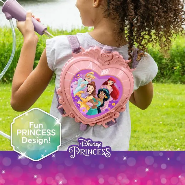 Alt view image 4 of 7 - Disney Princess Water Backpack Water Toy, Outdoor Water Blaster for Kids