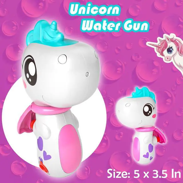 Alt view image 3 of 6 - 6 Pack Animal Water Gun for Kids, Mini Squirt Gun Water Blaster Soaker Toys, Dinosaur Dog Unicorn Shape Small Water Pistol Gun for Summer Outdoor Pool/Beach/Yard/Party Play