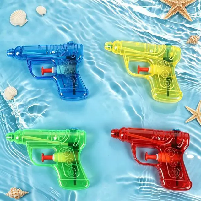 Alt view image 3 of 7 - 12 PCS Mini Water Guns for Kids,Squirt Gun Toy Small Water Gun Bulk for Outdoor Beach Swimming Pool Game Summer Party Favor 4 Colors