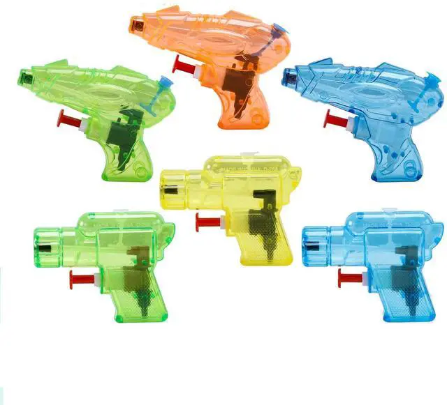 Alt view image 2 of 7 - 12 Packs Water Gun for Kids Squirt Toys Outdoor Beach Swimming Pool Game Summer Party Favor