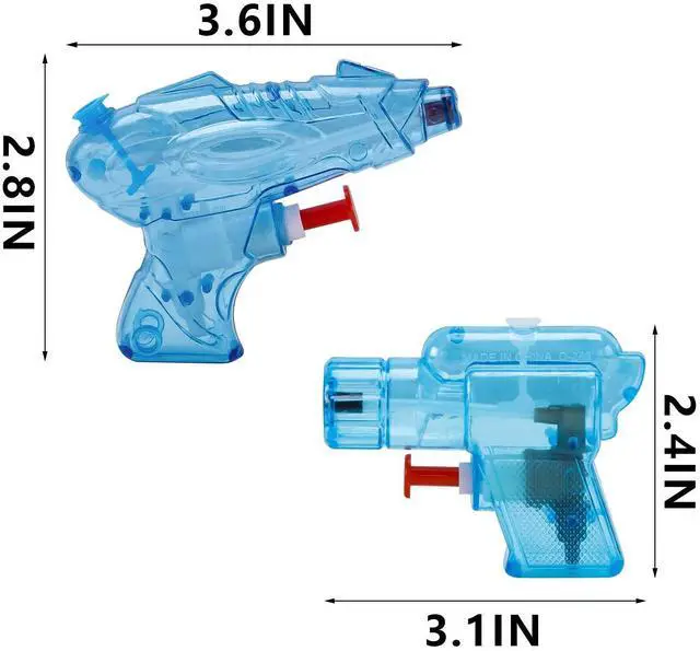 Alt view image 4 of 7 - 12 Packs Water Gun for Kids Squirt Toys Outdoor Beach Swimming Pool Game Summer Party Favor
