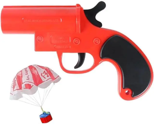 Main image of Signal Toy Gun and Parachute Set: Innovative Children's Toy - Ignite Imagination and Adventure Spirit