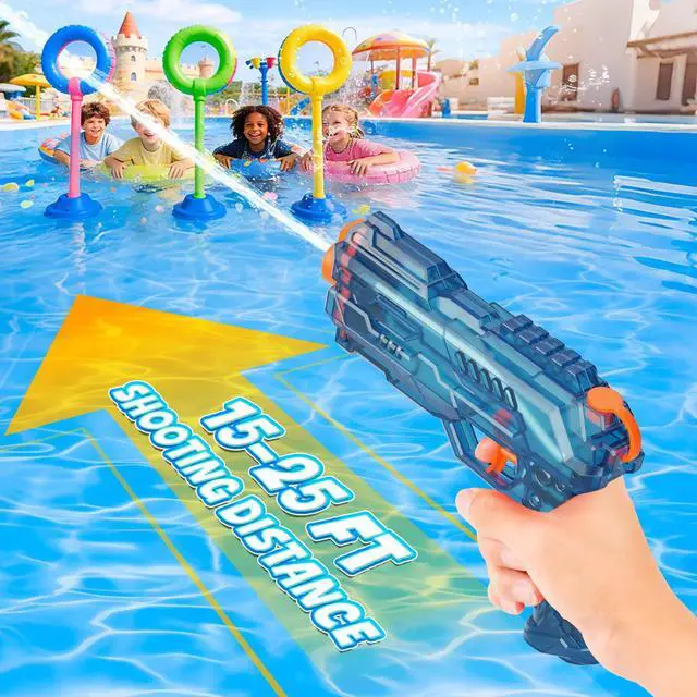 Alt view image 4 of 7 - Water Guns for Kids, 2 Pack Small Squirt Guns
