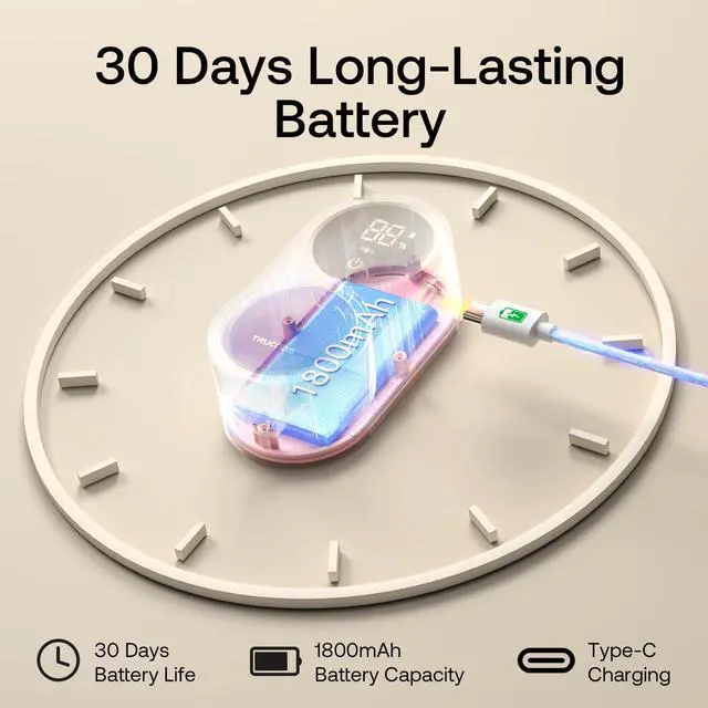 Alt view image 7 of 7 - Toothbrush Holder for Bathroom, Wall Mounted Electric Toothbrush Cleaner, UVC+UVA Dual Light, 3H Auto Cycle Air Drying, Touchless Infrared Sensor, Pink