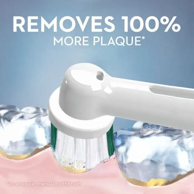 Alt view image 2 of 2 - Daily Clean Replacement Brush Heads for an Oral-B Electric Toothbrush, Pack of 6
