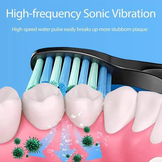 Alt view image 4 of 7 - Toothbrush Heads for FairyWill, Replacement Brush Heads for Fairy Will, Electric Toothbrush Replacement Heads for Fairywill FW-507/508/551/515/917/959, FW-D1/D3/D7/D8