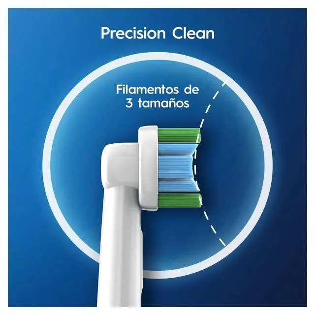 Alt view image 5 of 7 - Precision Clean Replacement Brush Heads, CleanMaximiser Bristles, Pack of 8